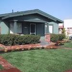 Brick additions, color plantings and a new sod lawn complete the restoration.